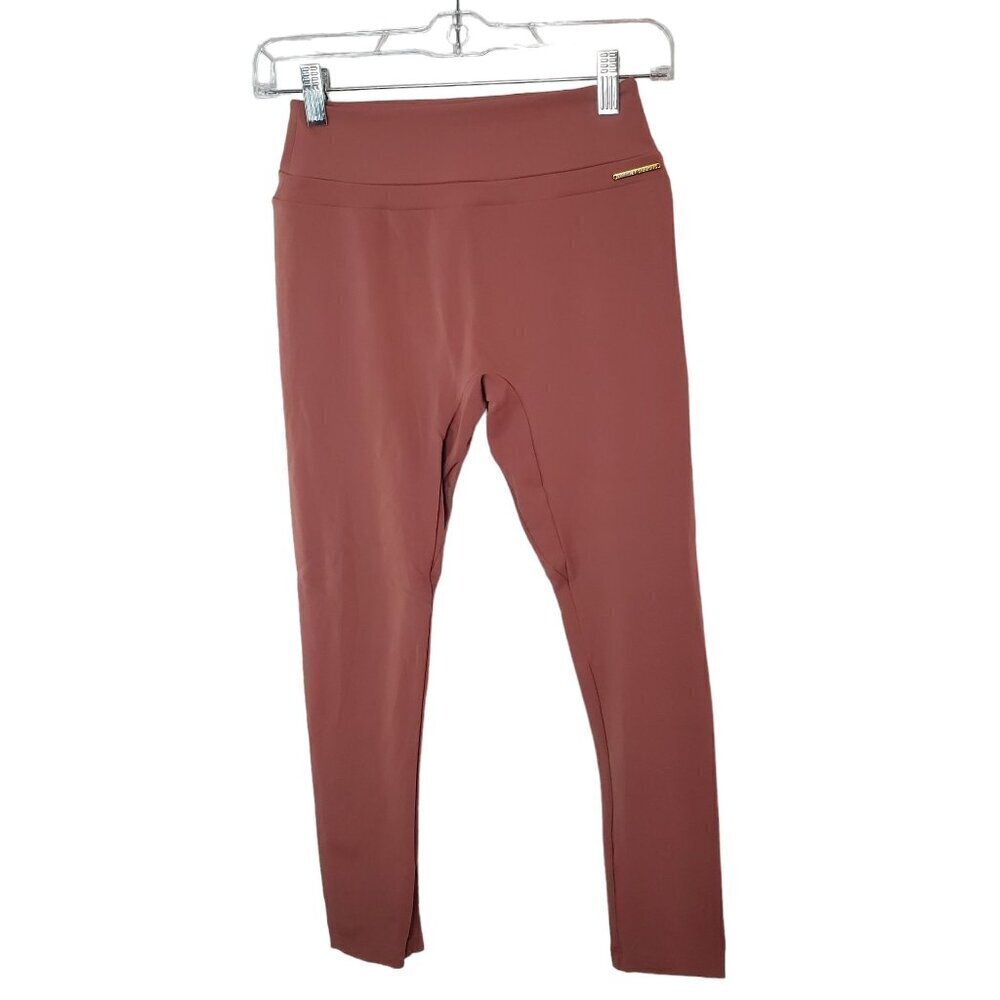 Gymshark x Whitney Simmons Cropped Leggings Womens Medium Dusty Rose MidRise‎
